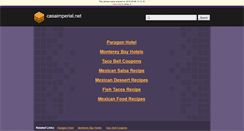 Desktop Screenshot of casaimperial.net